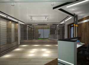 Дизайн интерьер магазина Пинск