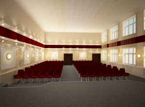 зал интерьер