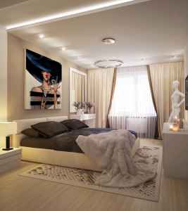 спальня современный интерьер