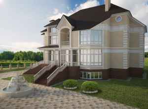 фасады домов фото