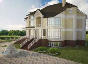 фасад частного дома