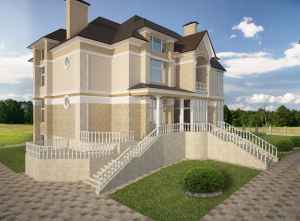 красивый дом фасад