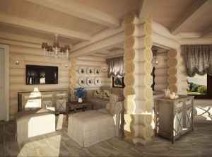 дизайн интерьера загородного дома